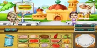 ألعاب الطبخ في المطاعم : جديدة بنات بيتزا حلويات Screen Shot 2