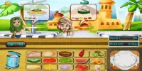 ألعاب الطبخ في المطاعم : جديدة بنات بيتزا حلويات Screen Shot 3
