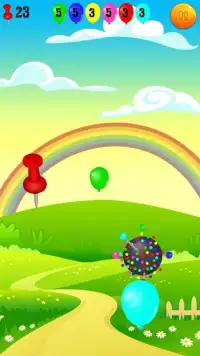 Balloon Punch game. Screen Shot 2