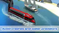 Water Train Driving Simulator Screen Shot 1