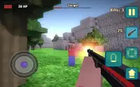 Pixel Shooter War On Island 3D Screen Shot 5