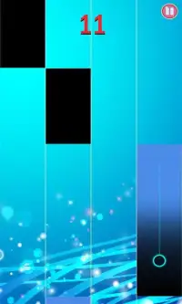 Blue Glitter Piano Tiles 2018 Screen Shot 2