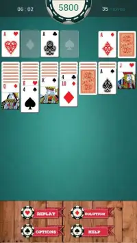 Solitaire Diamond Card Game Screen Shot 1