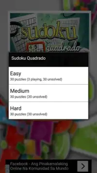 Sudoku Quadrado Screen Shot 2