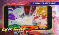 Batle Z xenoverse - Goku super saiyan fight Screen Shot 1