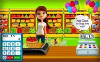 Supermarket Store Cashier – Kids Shopping Game Screen Shot 7