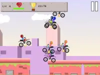 Flying Bike Race Screen Shot 0