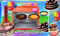 Party Cake Maker Shop - Sweet Cake Party Screen Shot 1