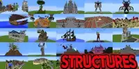 Instant Structures Mod for Minecraft Screen Shot 0