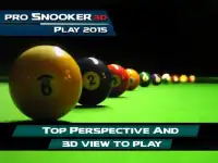 Pro Snooker 3D Play 2015 Screen Shot 0
