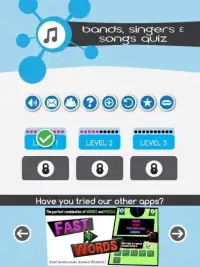 Bands, Singers And Songs Quiz Screen Shot 4