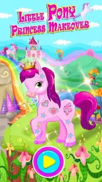 Little Pony Princess Salon Screen Shot 4