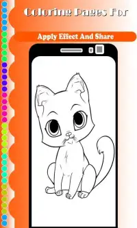 Coloring Pages For Cats Free Screen Shot 1