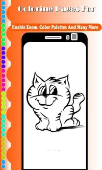Coloring Pages For Cats Free Screen Shot 2