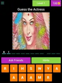 Bollywood Actress Quiz Screen Shot 11