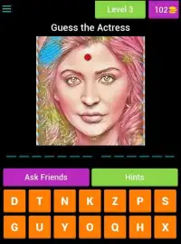 Bollywood Actress Quiz Screen Shot 2