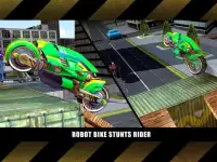 Robot Bike Parking - Transport Truck Adventure Screen Shot 3