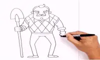 How To Draw Scary Neighbor Screen Shot 1