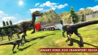 Angry Dino Zoo Transport Truck Screen Shot 4