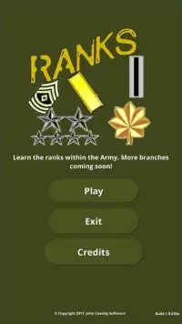 Military Ranks: Army Screen Shot 4
