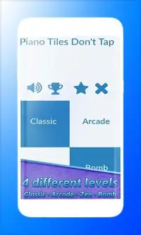 SIA Piano Tiles Game Screen Shot 2