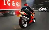 Impossible moto racer driving Screen Shot 0