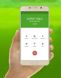Fake Super Tails Phone Call Prank Screen Shot 0