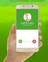 Fake Super Tails Phone Call Prank Screen Shot 1