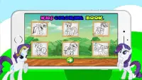 Pony Coloring Games For Girls Screen Shot 2