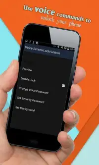 Voice Screen Lock / Unlock Screen Shot 10
