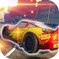 New Mcqueen Lightning Car Racing League Screen Shot 0