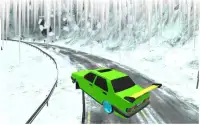Snowy City Car Drift Screen Shot 1