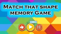Match That Shape Memory Game For Kids Screen Shot 4