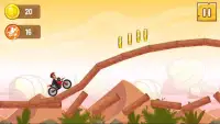 Dirt Bike Games Hero 2 - Free Motorbike Adventure Screen Shot 2