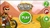 Dirt Bike Games Hero 2 - Free Motorbike Adventure Screen Shot 1
