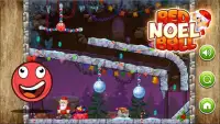 Red Noel Ball Adventure - Christmas Ball Screen Shot 3
