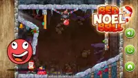 Red Noel Ball Adventure - Christmas Ball Screen Shot 1