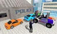 Police Car Lifter Game Screen Shot 0