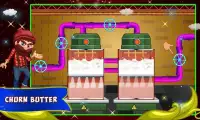 Farm Milk Butter Factory: kids Maker Game Screen Shot 3