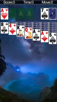 Solitaire card game Screen Shot 2