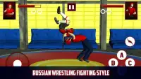 Extreme Russian Sambo Sports Wrestling Fight 3D Screen Shot 4