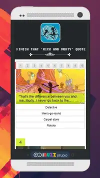 Finish That 'Rick & Morty' Quote Trivial Quiz Screen Shot 3