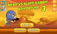 Bear VS Alien Rabbit 3 Screen Shot 5