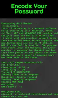 Wifi Password Hacker Prank Screen Shot 1