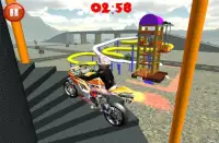 Water Slide Bike DownHill Hero Racing Screen Shot 2