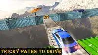 Trek yang Mustahil Stunts Mobil 3D: Stunt Rider Screen Shot 0