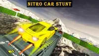 Trek yang Mustahil Stunts Mobil 3D: Stunt Rider Screen Shot 1