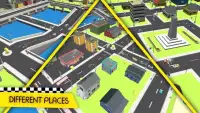 Real Car Taxi Driver : Traffic Simulator 2017 3D Screen Shot 5