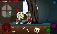 Knight of the zombie hunter - sombie for kids Screen Shot 0