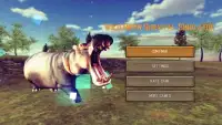 Wild Hippo Survival Simulator - Hippopotamus Game Screen Shot 7
